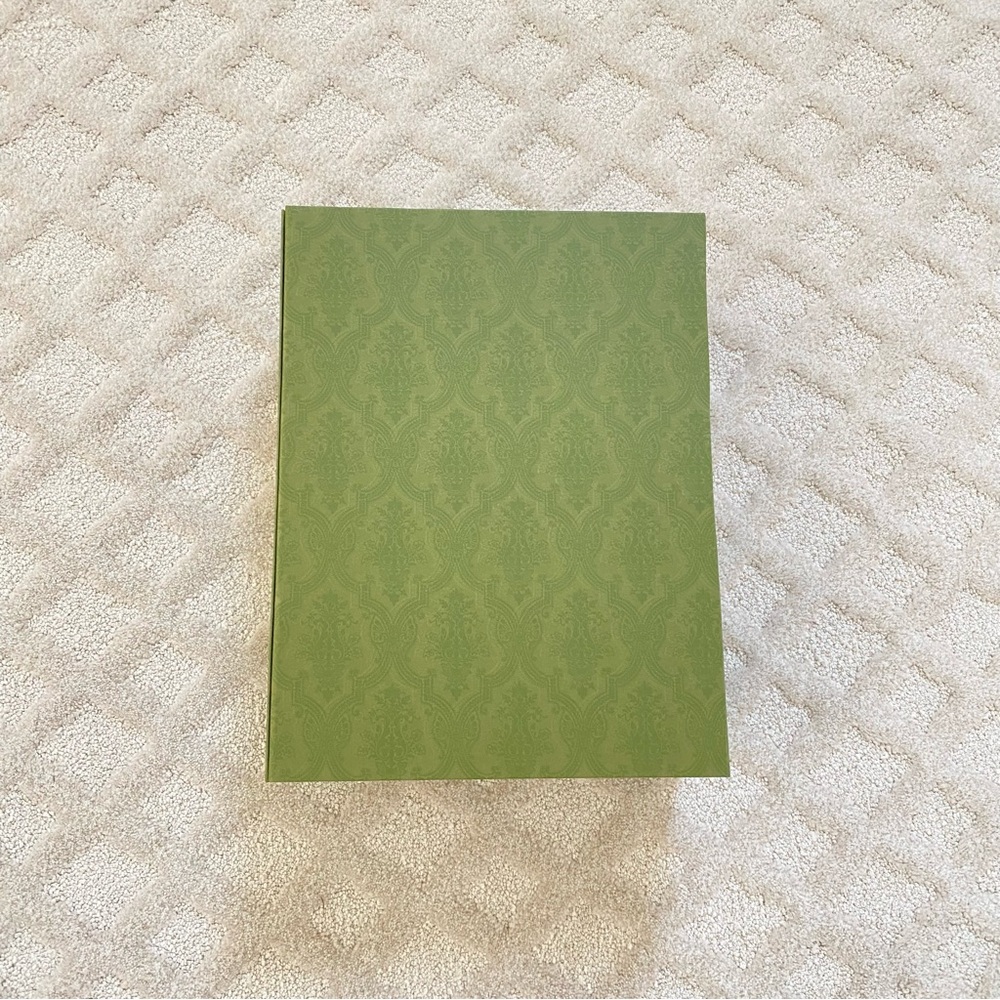Gucci Olive Green Patterned (Empty) Box - image 4